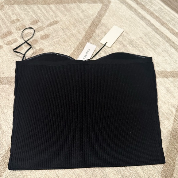 NWT Babaton Sculpt Knit Sweetheart Tube Top - Picture 6 of 7